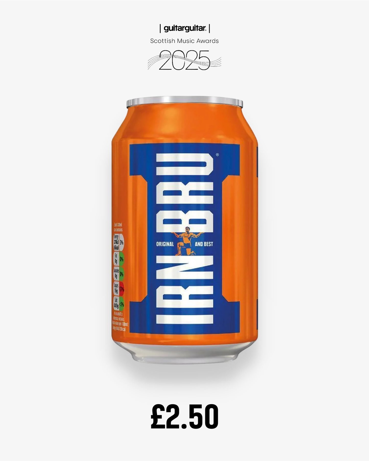 IRN BRU CAN 330ML