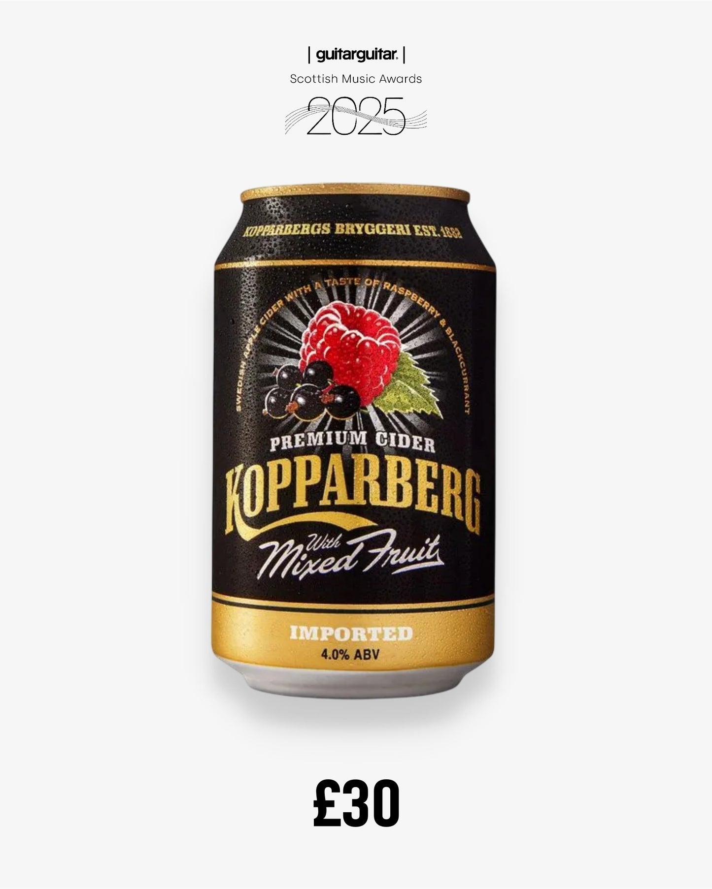 BUCKET OF 4 MIXED FRUIT 330ML